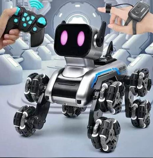 Perro Robot Inteligente con Control Remoto Dual - Tu nueva mascota