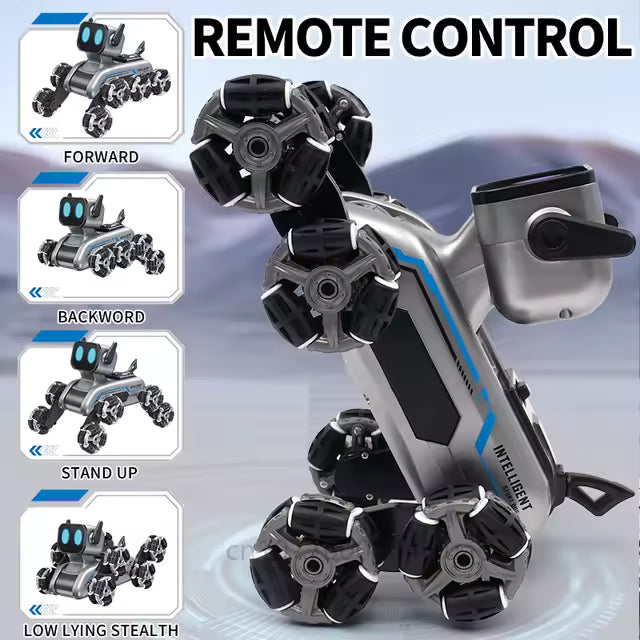 Perro Robot Inteligente con Control Remoto Dual - Tu nueva mascota